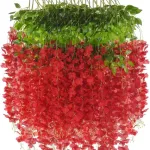 Flores Artificiales Vara Pack X12 Enredadera Colgante Guia