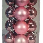 Adornos Navideños Set Bolas De Navidad 5cm X16 Unidades