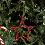 Adornos Navideños Estrellas Para Arbolito De Navidad 5cm X8u