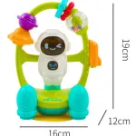 Sonajero Para Bebes Maraca Astronauta Didáctico