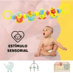 Cunero Barral Cochecito Elastico Sonajero Bebe