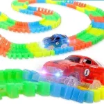 Pista Luminosa Flexible 161 Piezas 1 Auto Luminoso