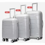 Valija Set X2 Grande 28 + Carry On 20 Expandible Candado Tsa