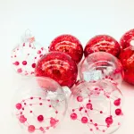 Adornos De Navidad Esferas Navideñas 6cm X30 Bolas