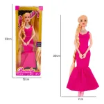 Muñeca Fashion Articulada Con Trenzas Estilo Barbie Juguete