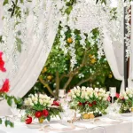Flores Artificiales Vara Pack X12 Enredadera Colgante Guia
