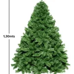 Árbol De Navidad Extra Lujo Patagonia 1,30 Mts Cybermonday