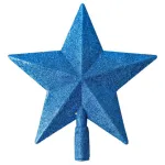 Estrella Puntal Dorado 25cm Para Arbol De Navidad 