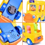 Auto Camion Bus Musical Luz Movimiento Juegos Didacticos