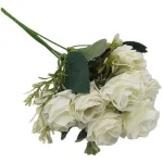 Ramo De Rosas Flores Artificiales Decoracion X1