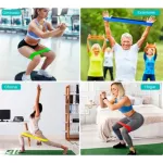 Bandas Elasticas Gym Entrenamiento Resistencia X5 Fitness