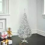 Arbol Navidad Canadian Spruce Blanco/plata 1.5mt Cybermonday
