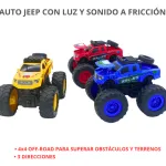 Auto A Friccion Off Road Monster 360 Giro Juguetes