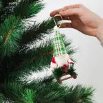 Adornos Navideños Gnomo Con Trineo Colgante Arbol De Navidad