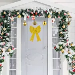 Moño Navidad 30cm Adornos Navideños Decoración Para El Arbol