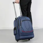 Mochila Carro 18 Pulgadas Escolar Carrito Viaje Capacidad
