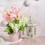 Ramo Alverjillas Flores Artificiales Jacintos Decoracion X1