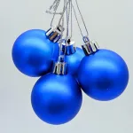 Adornos Navideños Set Bolas De Navidad 5cm X16 Unidades