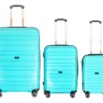 Valija Mediana 24 Rigida De Viaje + Candado Reforzada Import