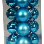 Adornos Navideños Set Bolas De Navidad 4cm X16 Unidades