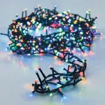 Luces De Navidad X100 A Pilas Luces Led Multicolor 10mts