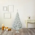 Arbol Navidad Canadian Spruce Blanco/plata 1.5mt Cybermonday