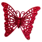 Adornos Navideños Mariposas Arbolito De Navidad 6cm X4