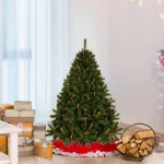Árbol De Navidad Alpino 1.5mts Base Metálica
