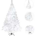 Árbol Navidad Fabesa Tronador Lujo 180 Cm Blanco