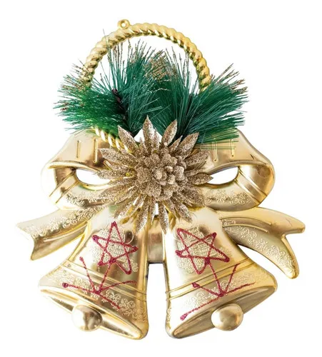 Producto Campanas Deco Navideña Adorno Para El Arbol De Navidad Imagen