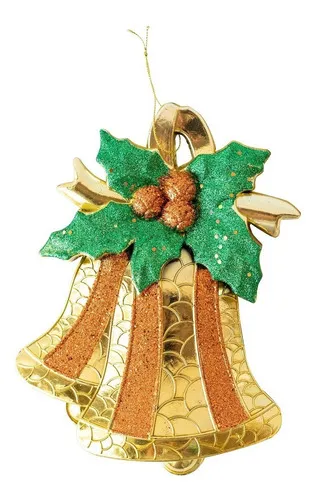 Producto Campanas Navidad 24cm Decoracion Navideña Adornos Para Arbol Imagen
