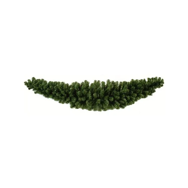 Guirnalda Muerdago Curvo Navidad 2m X30cm Deluxe X5 Unidades