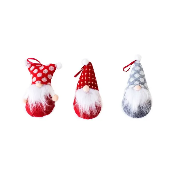 Adorno Navidad Colgante Gnomo Navideño 14cm