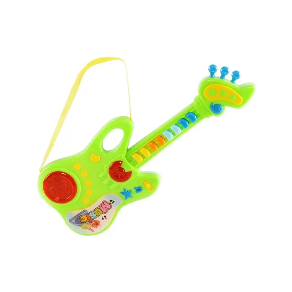Guitarra Para Niños Juguete Instrumento Musical Luz Y Sonido