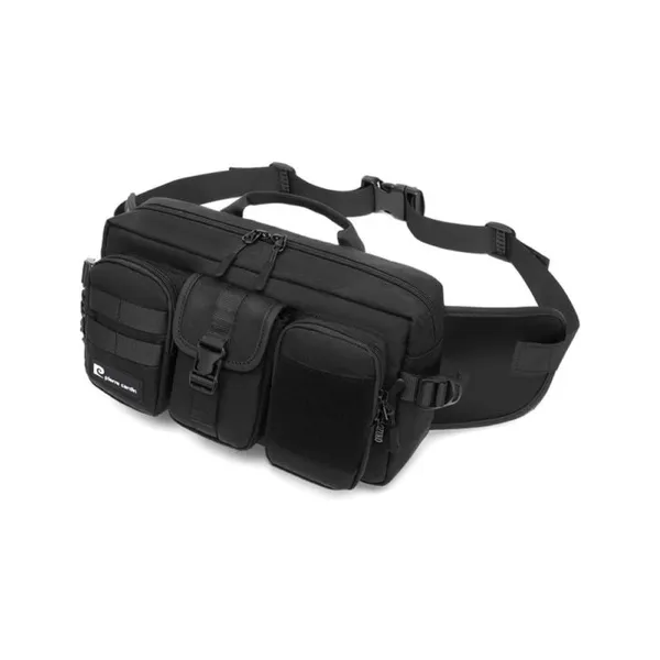 Riñonera Tactica Grande Ajustable Sistema Molle Bolsillos