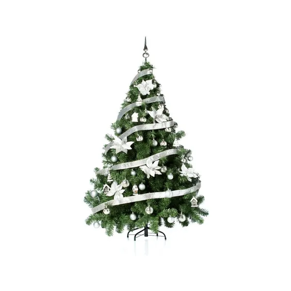 Arbolito Navidad Montañes Deluxe 1.80mts Con Adornos Kit X60