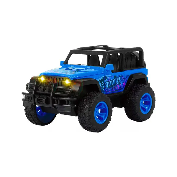Auto A Friccion Camioneta Off Road 4x4 Luces Sonidos