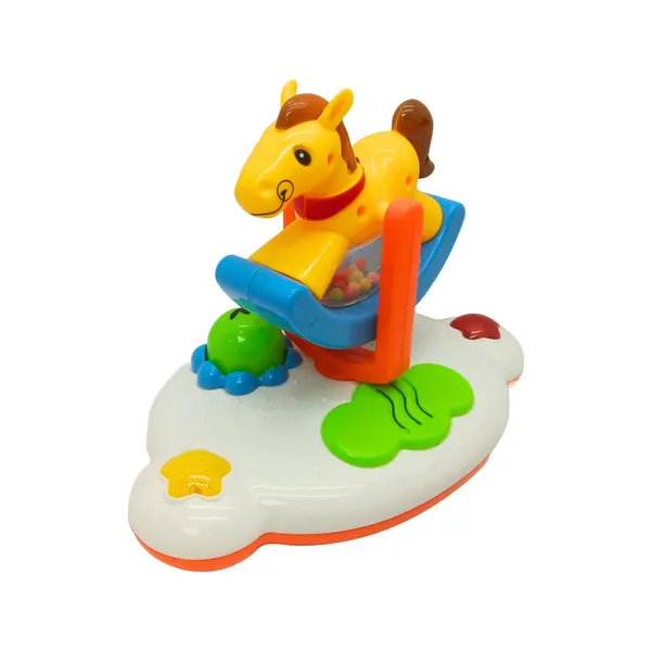Juguete Caballo Oscilante Con Luz Y Sonido Para Bebé
