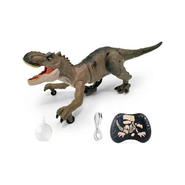 Dinosaurio Juguete Con Control Remoto Con Luces Y Sonido