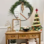 Arbolito De Navidad 80cm Con Adornos 30 Piezas Rojo Oro