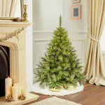 Arbol De Navidad Ciprés 1,50m Tope De Gama Ultra Frondoso