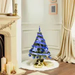  Arbol De Navidad Tronador Lujo 1,20mts Con Adornos Kit X30