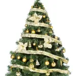 Arbolito Navidad Montañes Deluxe 1.30mts Con Adornos Kit X40