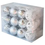 Bolas De Navidad 6cm Adornos Navideños X72 Piezas Decoración
