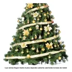 Arbol Navidad Extra Lujo Patagonia 2.10mts Con Adornos X88