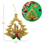 Adorno Arbolito De Navidad Decoracion Navideña Colgante