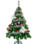  Arbol De Navidad Tronador Lujo 1,20mts Con Adornos Kit X30