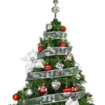  Arbol De Navidad Tronador Lujo 1,20mts Con Adornos Kit X30