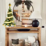 Arbolito De Navidad 80cm Con Adornos 30 Piezas Oro