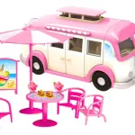 Camion De Dulces Y Helados Con Accesorios Para Muñecas